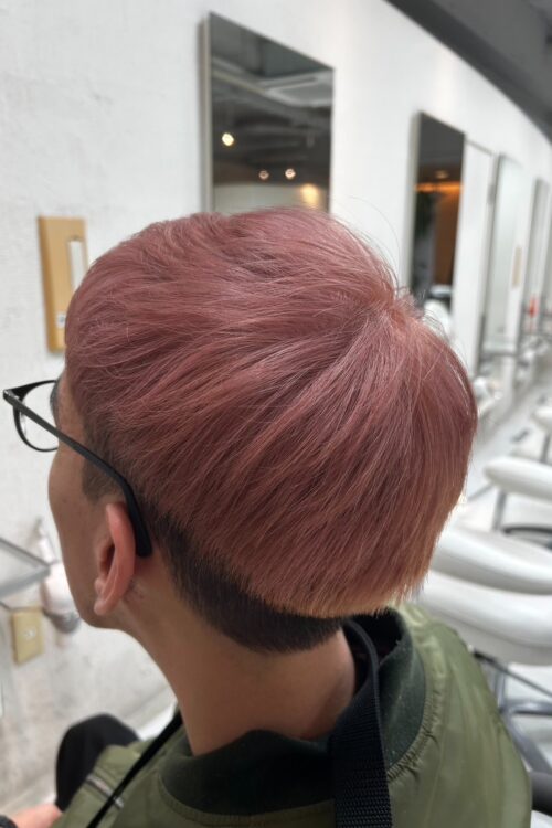 浦和大宮志木の美容室Hair & Make Azurアズールのハイトーンカラーデザインカラー