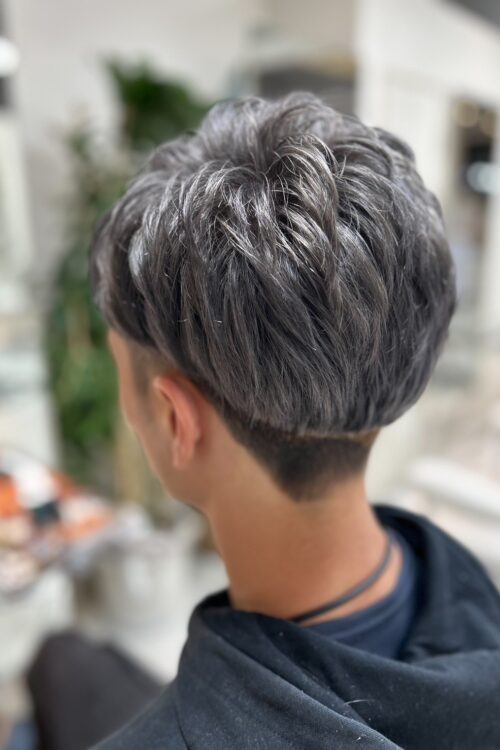 浦和大宮志木の美容室Hair & Make Azurアズールのハイトーンカラーデザインカラー