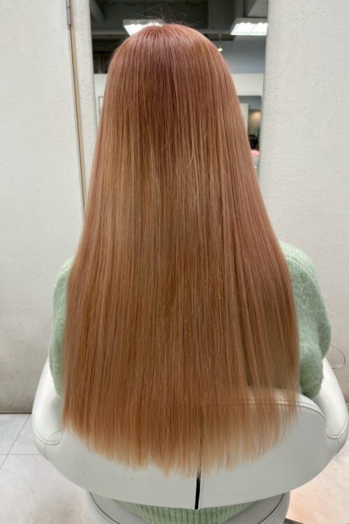 浦和大宮志木の美容室Hair & Make Azurアズールのハイトーンカラーデザインカラー