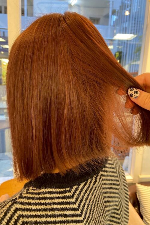 浦和大宮志木の美容室Hair & Make Azurアズールのハイトーンカラーデザインカラー