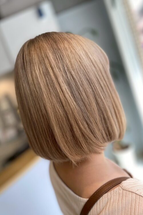 浦和大宮志木の美容室Hair & Make Azurアズールのハイトーンカラーデザインカラー