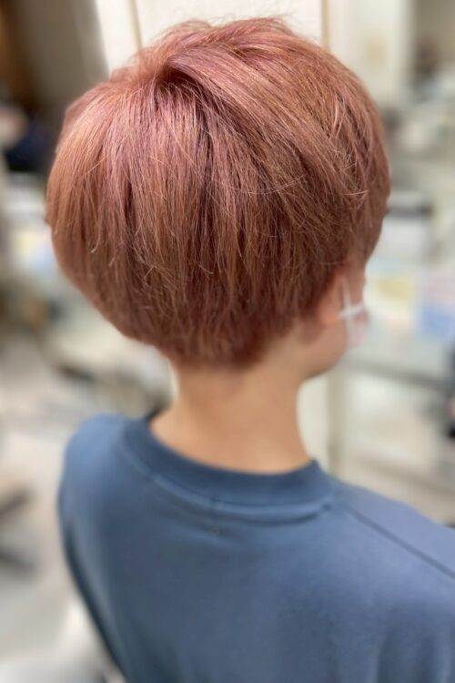 浦和大宮志木の美容室Hair & Make Azurアズールのハイトーンカラーデザインカラー