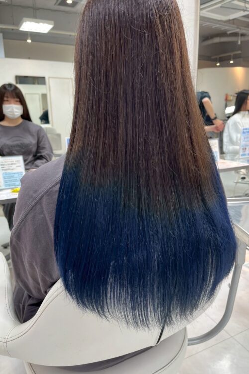 浦和大宮志木の美容室Hair & Make Azurのハイトーンカラーデザインカラー